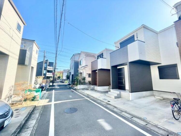 外観 車通りが少なく、静かで安心して暮らせる環境です。