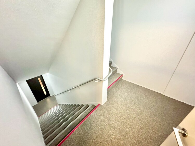 その他 共用部の階段です。明るく清潔に管理されています。