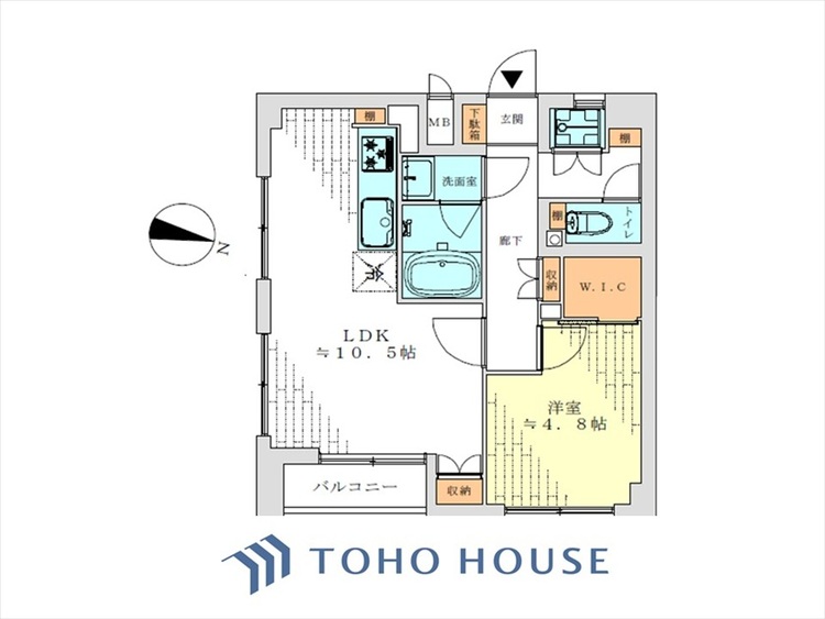 間取り ◆居心地のいい暮らし◆には欠かせない眩い採光。ゆったりとした幅の窓からこの空間に降り注ぐ採光が絶えない。明るいリビングこそ居心地のいい暮らしが待っているのだと思う。