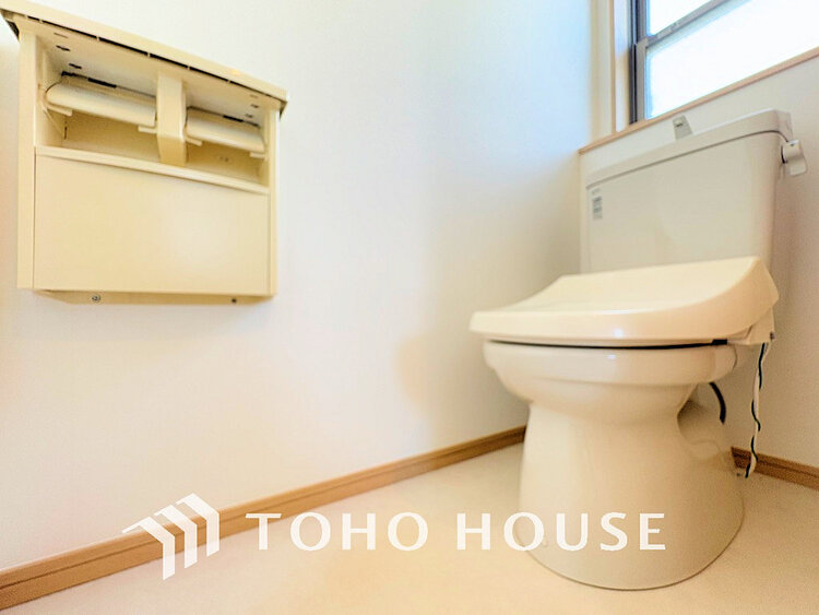 トイレ トイレには快適な温水洗浄便座付