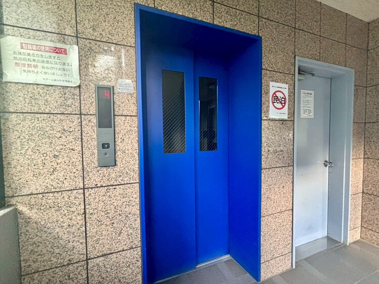 設備 エレベーター完備のため荷物が多くなっても安心。