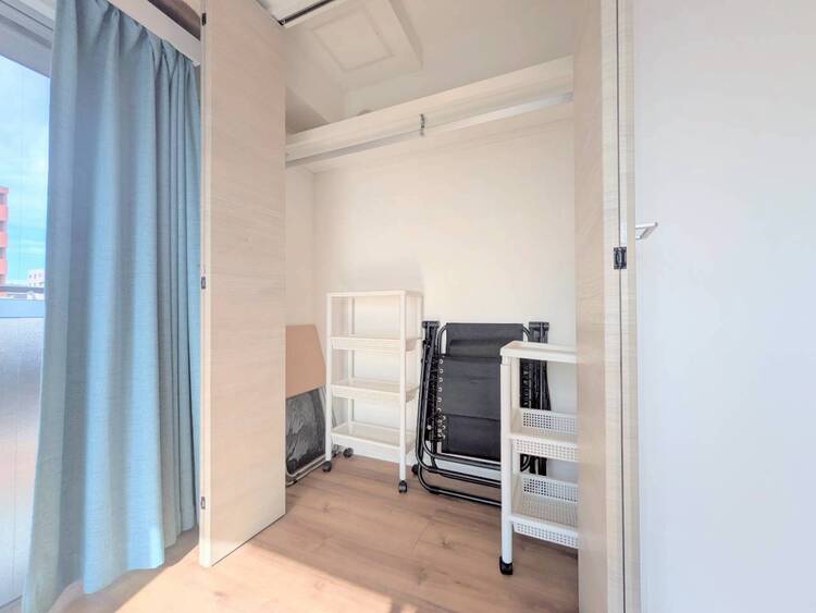 収納 収納スペースが付いていて、お部屋を広く使っていただけます。