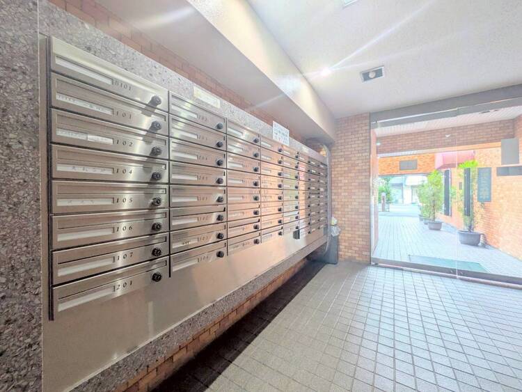 設備 郵便受けも、きちんと管理されています。