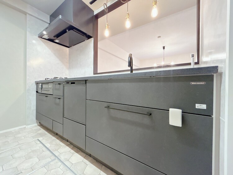 その他 開放感のあるキッチンスペース。調理をしながら、会話も弾みそうですね。