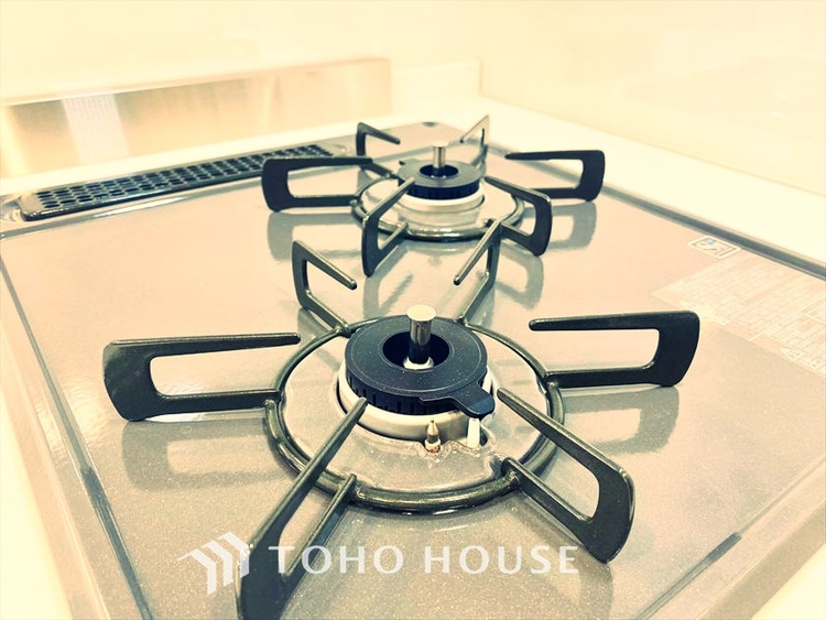 キッチン 【KITCHEN】◆家族のおはよう◆の声を笑顔で迎えてあげられるシステムキッチン。朝ごはんが楽しみでちょっと早起きしたくなるんです。