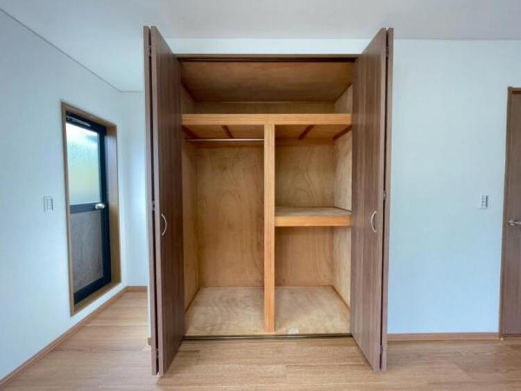 収納 各居室収納がありご家族ごとのアイテムをすっきりとしまえます 
