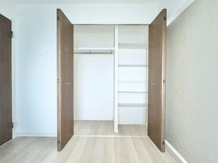 収納 居室にはクローゼットがあり、荷物もスッキリ収納して快適にお過ごしいただけます。