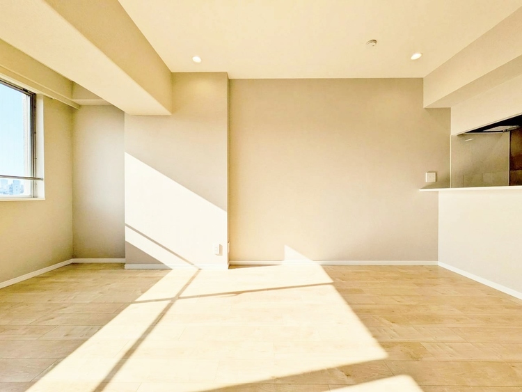 居間 飾り過ぎないシンプルな内装と偏り過ぎないデザインで統一しました。