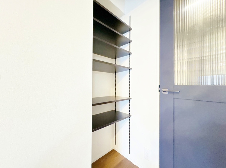 収納 暮らし心地を大きく左右する収納を、適材適所に配置し使い勝手を考慮しました。