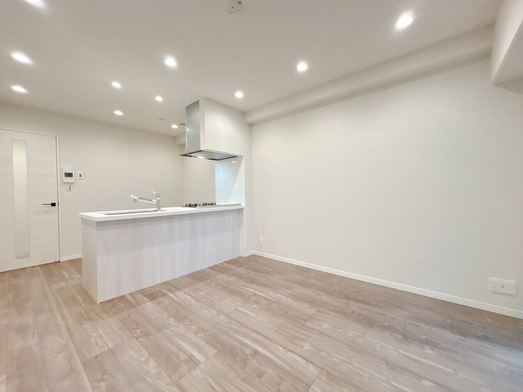 居間 豊かな居住性と、安心感を満たすクオリティが見事に調和した住空間。