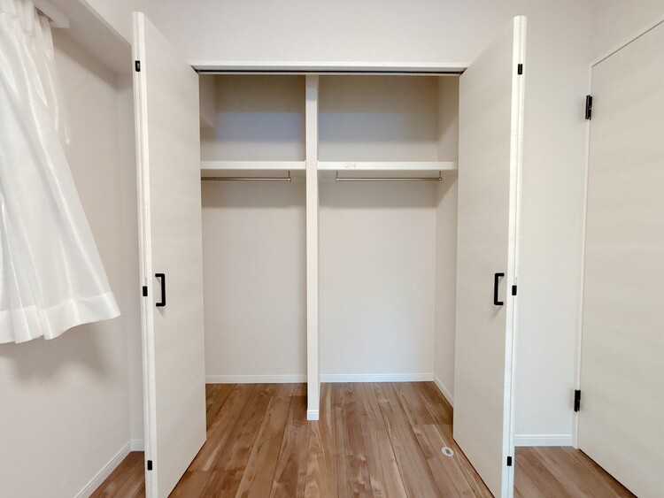 収納 居室にはクローゼットがあり、荷物もスッキリ収納して快適にお過ごしいただけます。