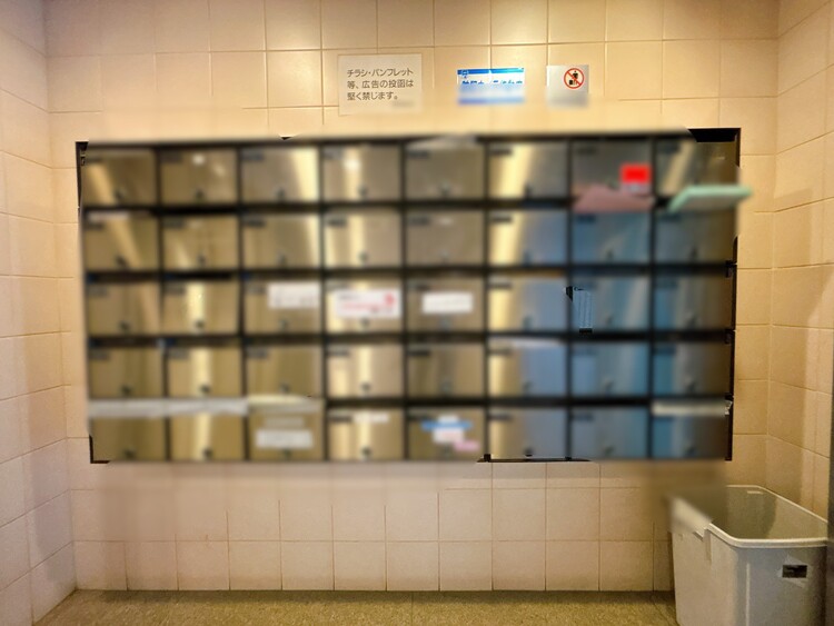 設備 郵便物を受け取るための郵便受けも、きちんと管理されています。