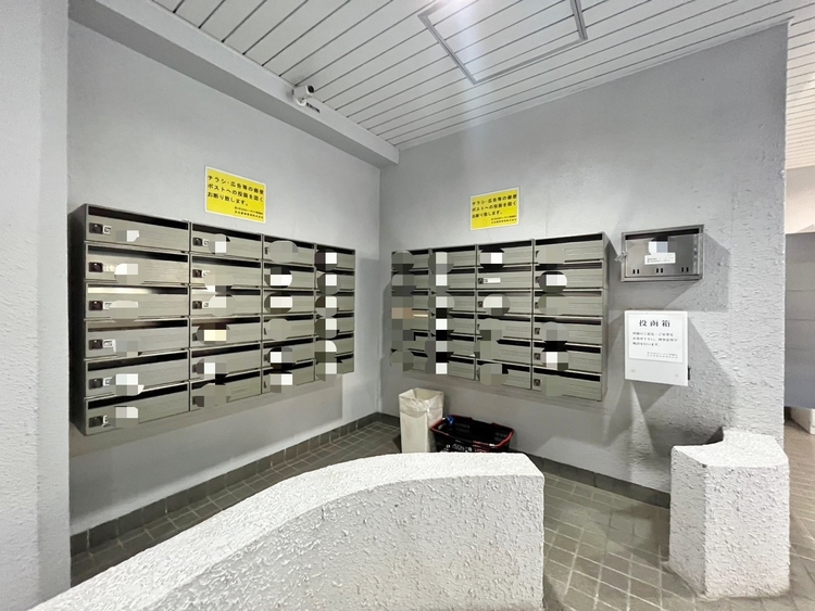 その他 郵便物を受け取るための郵便受けも、きちんと管理されています。