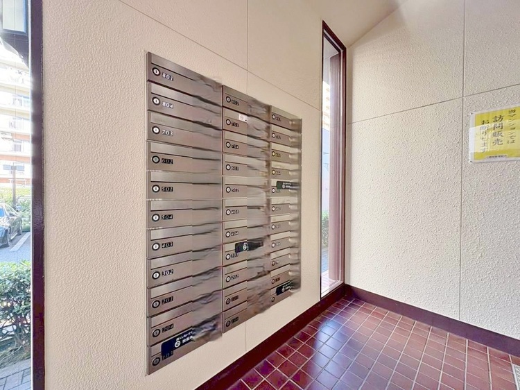 その他 郵便物を受け取るための郵便受けも、きちんと管理されています。