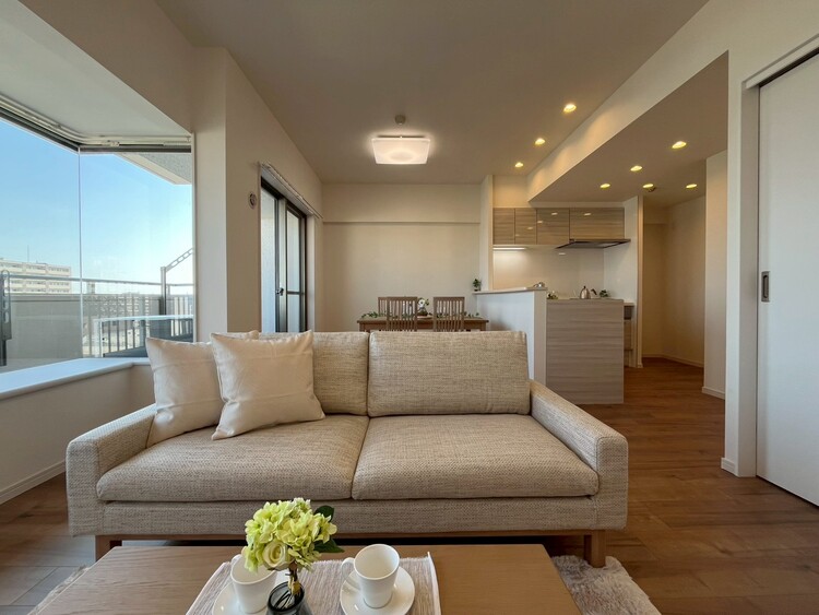 居間 ひとつひとつの空間に宿した機能性、そして美意識。