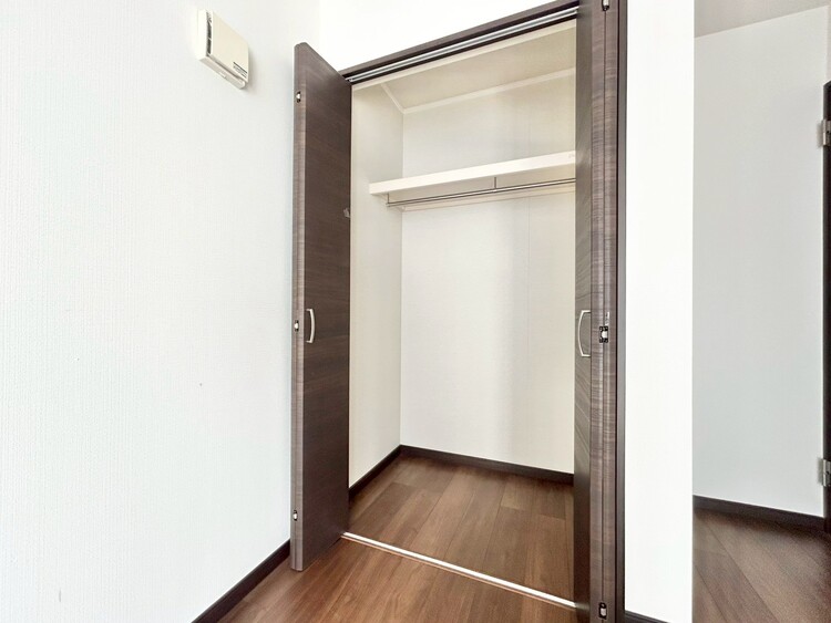 収納 居室にはクローゼットがあり、荷物もスッキリ収納して快適にお過ごしいただけます。