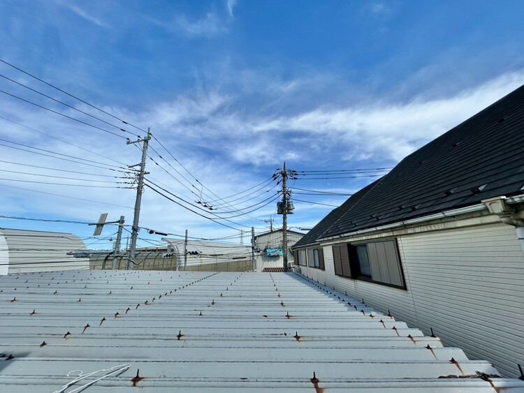 バルコニー 頬をなでる、優しい風を感じることが出来ます。