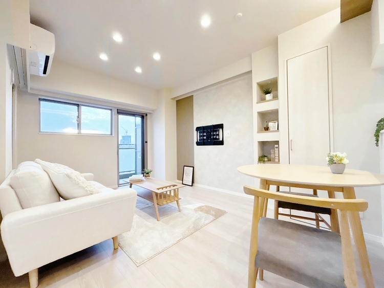 居間 「空間が織り成すひとつ先の住み心地」を演出します。