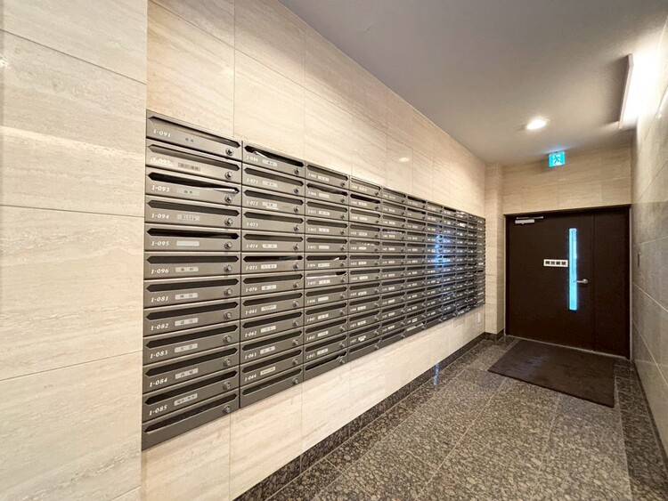 設備 郵便受けも、きちんと管理されています。