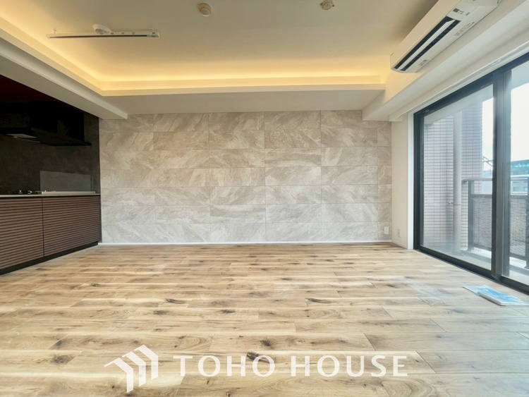 内装 【LIVING】◆simple is best◆無駄のない綺麗なつくりのリビングルームであなただけの暮らしを。