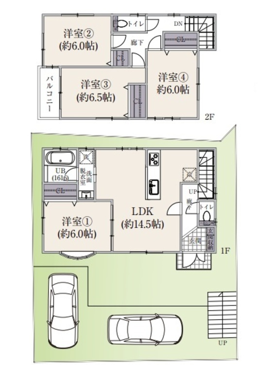 間取り 動線の良い間取りは住む人の使いやすさを一番に考えた設計です！計算されたゆとりとひかりが空間を演出！！永く住むを念頭に日々変化していくライフスタイルにも対応できるように思いやりのつまった間取りです！ 