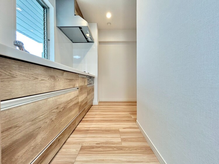 キッチン 洗練されたスタイリッシュなデザイン性と使いやすさを備えた仕様。