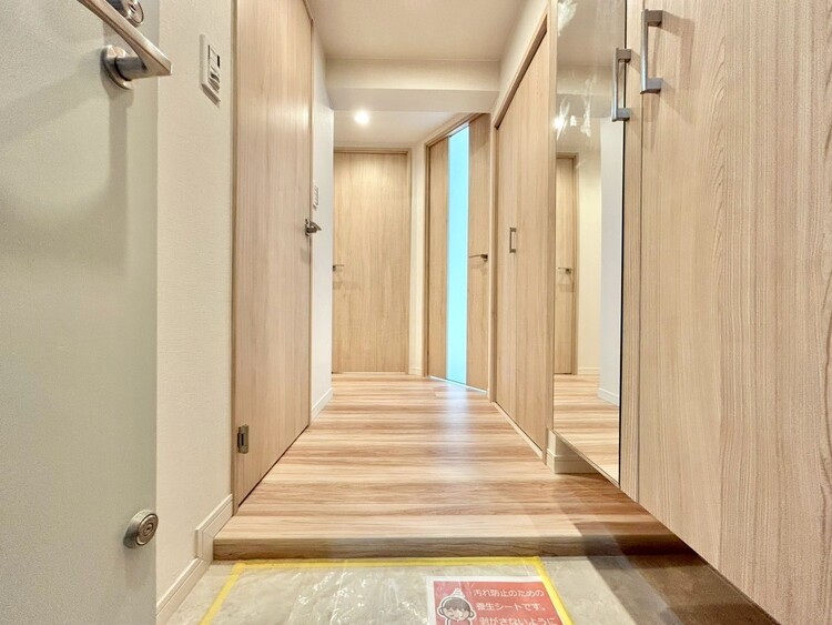 玄関 シューズボックスを完備した玄関です。