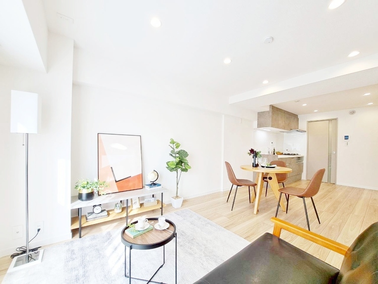 居間 「空間が織り成すひとつ先の住み心地」を演出します。