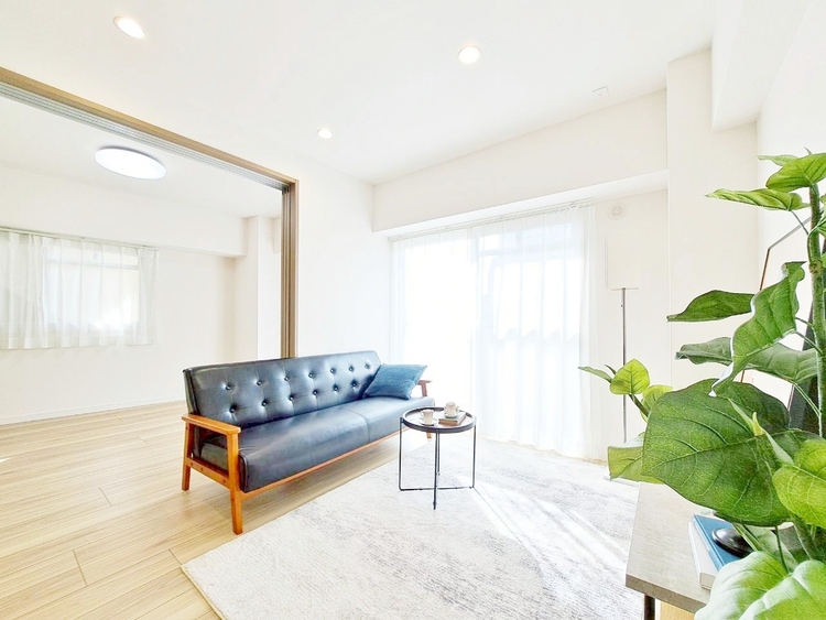 居間 ひとつひとつの空間に宿した機能性、そして美意識。