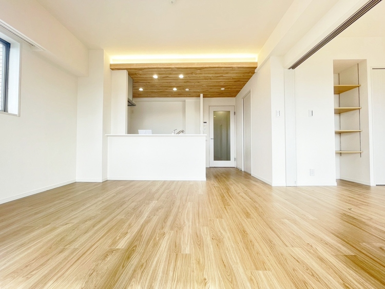 居間 ひとつひとつの空間に宿した機能性、そして美意識。