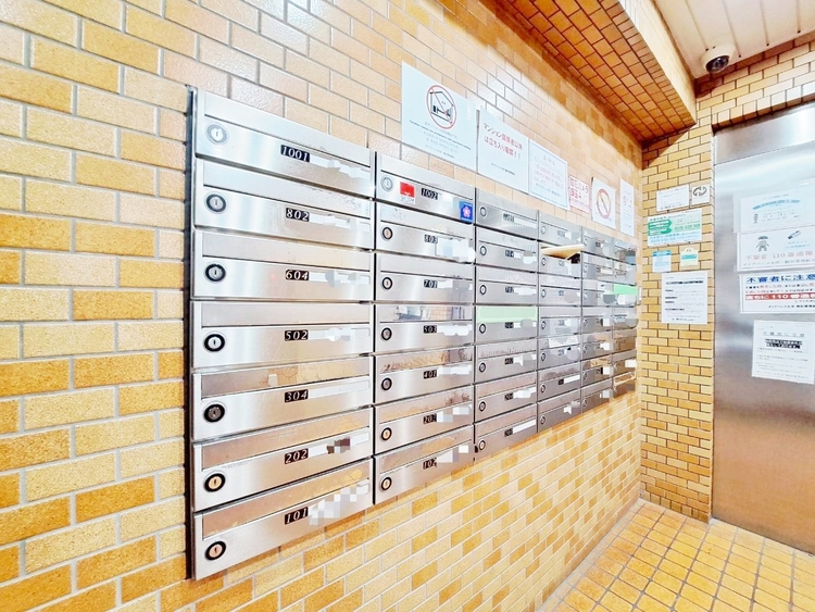 その他 郵便物を受け取るための郵便受けも、きちんと管理されています。