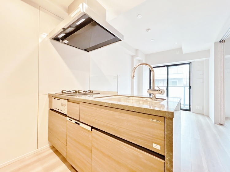 キッチン 洗練されたスタイリッシュなデザイン性と使いやすさを備えた仕様。