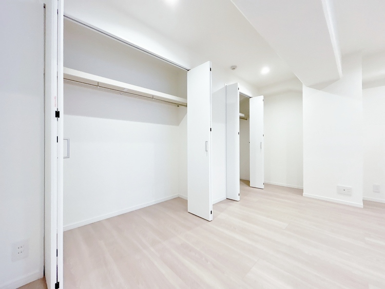 収納 居室にはクローゼットがあり、荷物もスッキリ収納して快適にお過ごしいただけます。