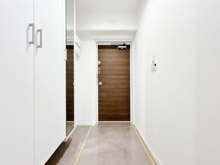 玄関 シューズボックスを完備した玄関です。