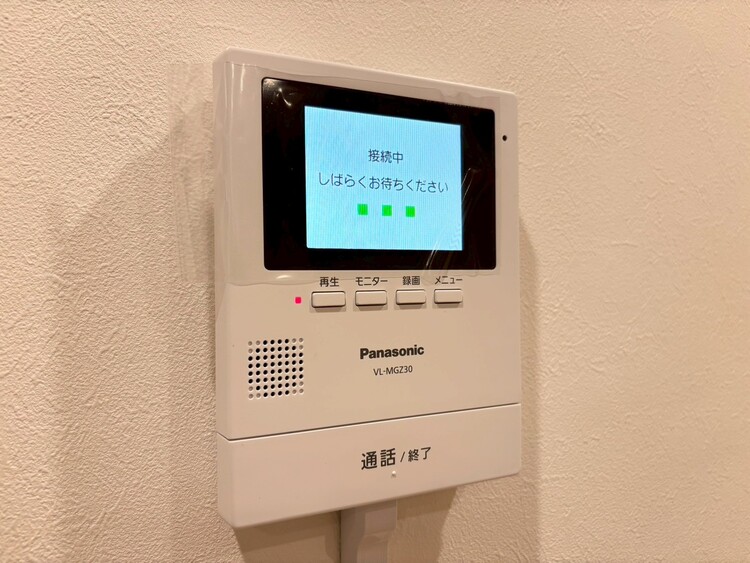 その他 誰が来てもわかる様にモニター付きインターホンを設置。