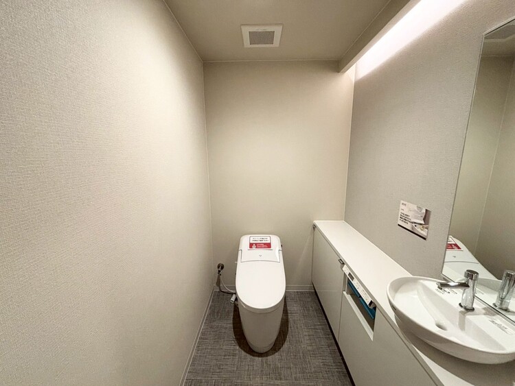 その他 清潔感の高いお手洗い。