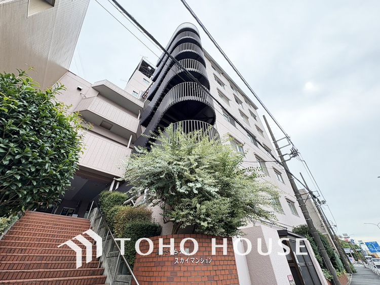 外観 〜最上階・3方角部屋・2面バルコニーにつき陽当たり・通風・眺望良好〜リノベーション3LDK〜