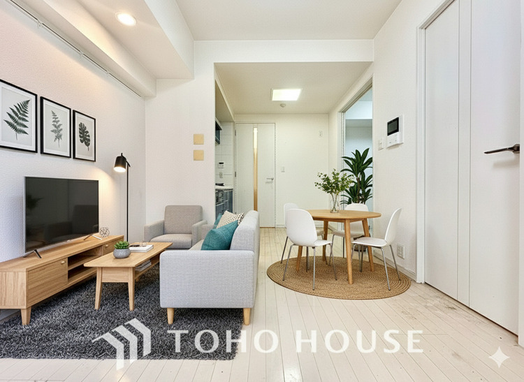 内装 ※この画像の家具の配置には、CGによる加工を施しております。現在改装中◆煌びやか◆愛おしい家族との団欒の時間をより一層幸せなものに感じさせる煌びやかなLDK。輝かしい毎日が待っています。