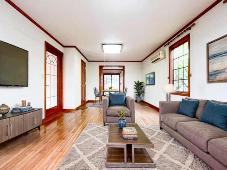 居間 本画像はCGで作成しており、実際に現地に家具は置かれておりません。また、価格に家具は含まれておりません。 