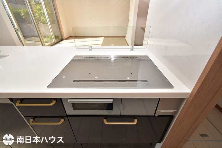 その他 【IHクッキングヒーター】3口のコンロにグリル付き！