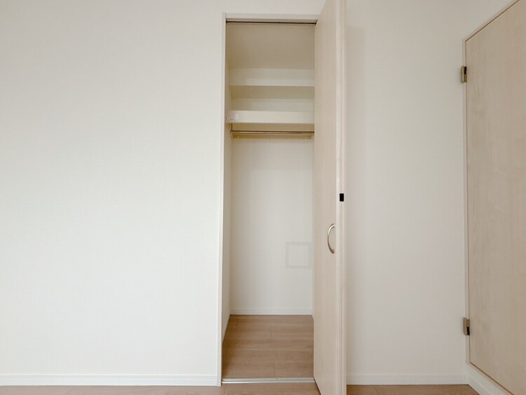 収納 居室にはクローゼットがあり、荷物もスッキリ収納して快適にお過ごしいただけます。