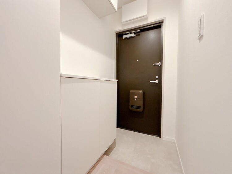 玄関 シューズボックスを完備した玄関です。