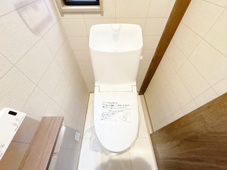 トイレ 暮らしの中のさりげないひとときの快適さにも、こだわりを、持って設備を配しております。