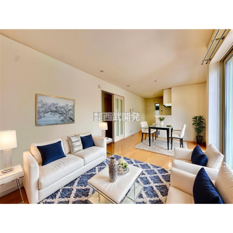 居間 配置の家具はCGによるイメージです