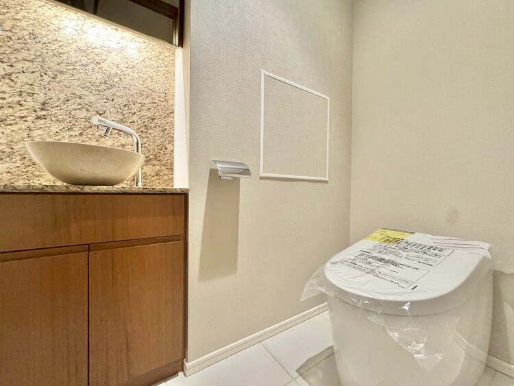 その他 清潔感の高いお手洗い。