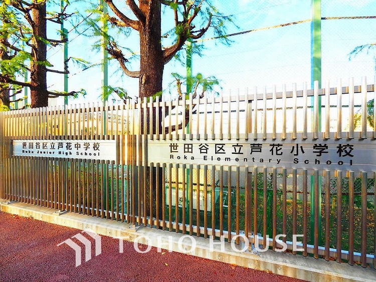 周辺 世田谷区立芦花中学校　距離450ｍ