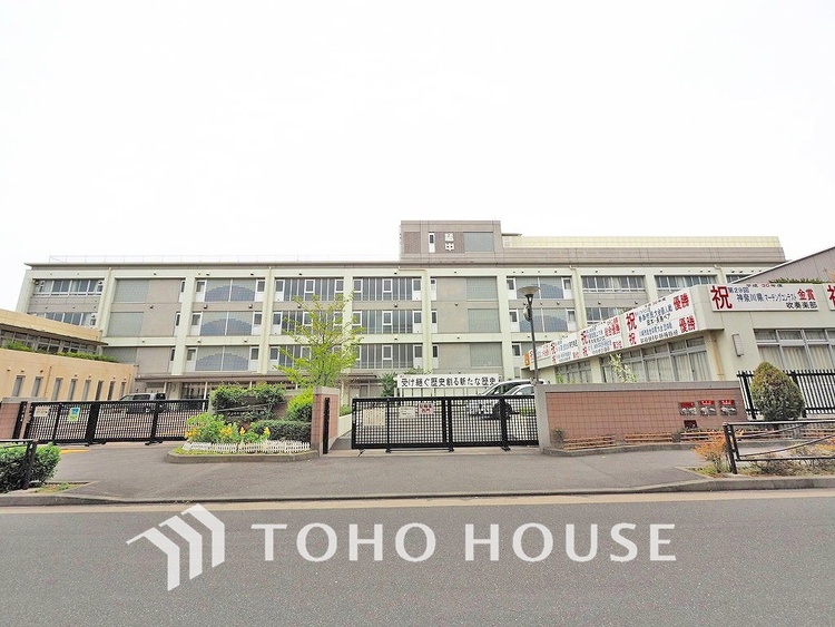 周辺 川崎市立橘中学校　距離800ｍ