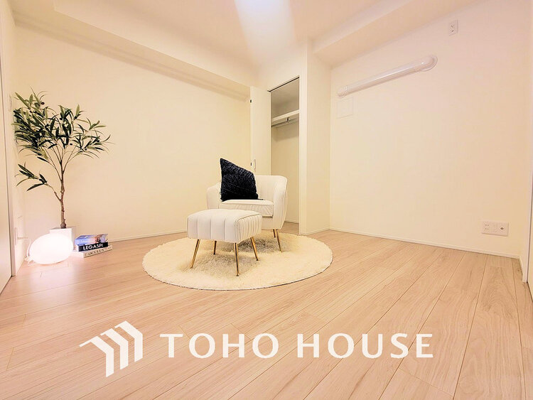 内装 1日の疲れを癒し、心地よく寛げるようゆったりとした広さをしています