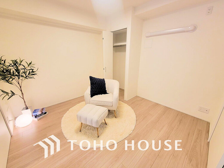 内装 6帖ほどの居室は、使い勝手が良く好みのデザインにできます