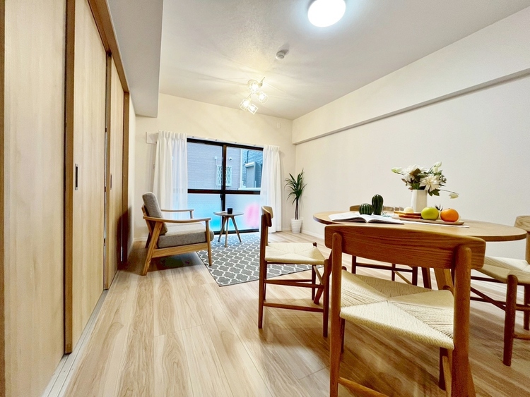 居間 ひとつひとつの空間に宿した機能性、そして美意識。